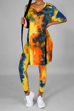 Load image into Gallery viewer, Tunic &amp; Legging Set (Tie Dye)