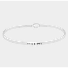 Load image into Gallery viewer, Thing Two Bangle Bracelet