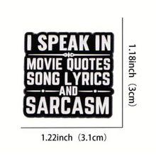 Load image into Gallery viewer, Movie, Song &amp; Sarcasm Enamel Pin