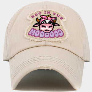 Not in the Mood Baseball Cap