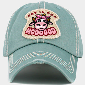 Not in the Mood Baseball Cap