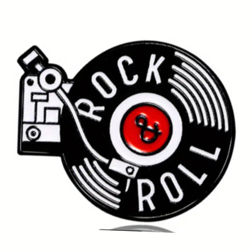 Rock & Roll Enamel Pin