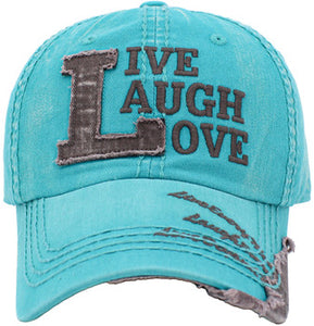 Live Laugh Love Baseball Cap