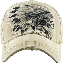 Load image into Gallery viewer, Indian Baseball Cap
