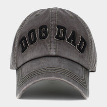 Load image into Gallery viewer, Dog Dad Distressed Baseball Cap