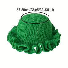 Load image into Gallery viewer, Green Crochet Hat