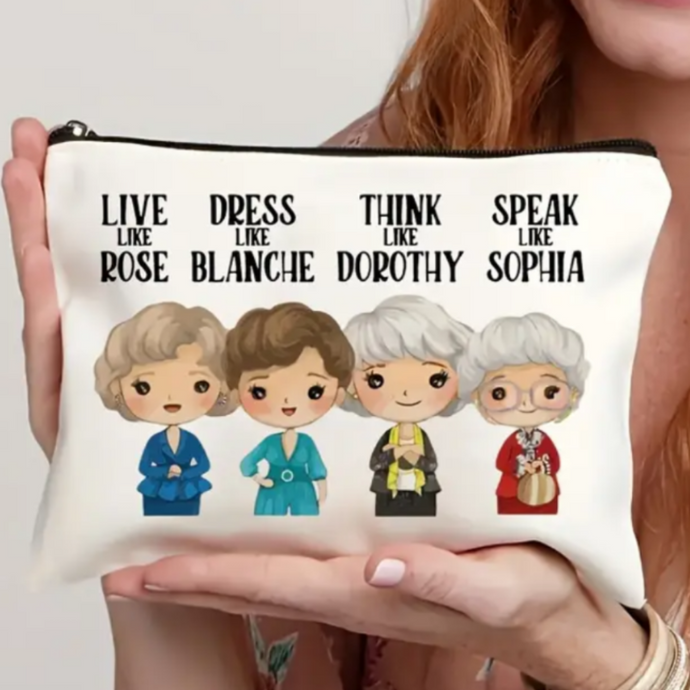 Stay Golden Cosmetic Pouch