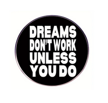 Load image into Gallery viewer, Dreams Don&#39;t Work Enamel Pin