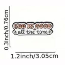 Load image into Gallery viewer, God is Good Enamel Pin