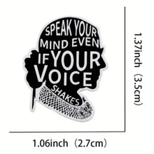 Load image into Gallery viewer, Speak Your Mind Enamel Pin