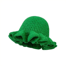 Load image into Gallery viewer, Green Crochet Hat