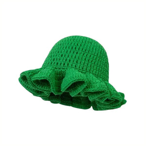 Green Crochet Hat