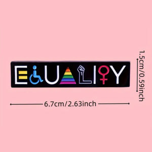 Equality Enamel Pin