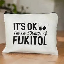 Load image into Gallery viewer, Fukitol Cosmetic Pouch