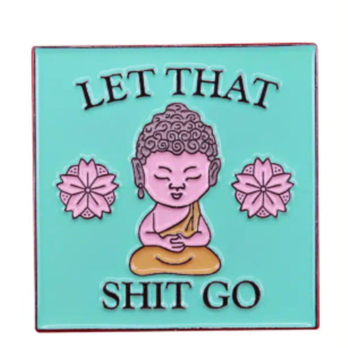 Let It Go Enamel Pin