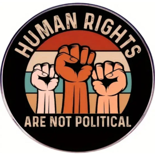 Human Rights Enamel Pin