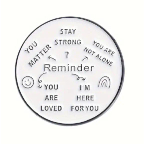 Reminder Enamel Pin