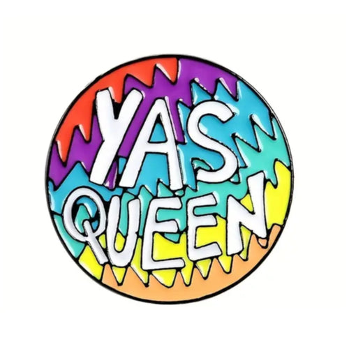 Yas Queen Enamel Pin