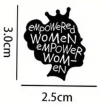 Load image into Gallery viewer, Empowered Women Enamel Pin