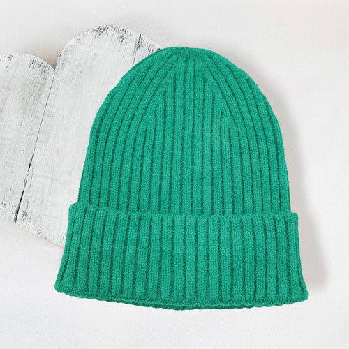 Knit Beanie (Green)