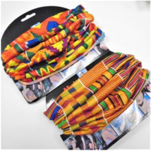 Load image into Gallery viewer, African Print Multifunctional Mask/Scarf/Headband