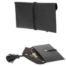 Load image into Gallery viewer, Tassel Clutch (Tan)