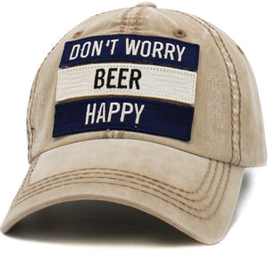 Don’t Worry Beer Happy Baseball Cap