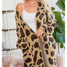Load image into Gallery viewer, Leopard Cardigan