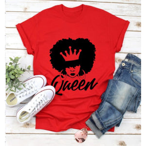 Queen T Shirt (Red)