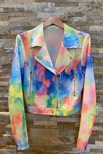 Load image into Gallery viewer, Tie Dye Jacket (Curvy)