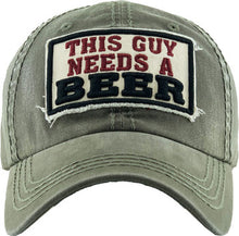 Load image into Gallery viewer, This Guy Needs A Beer Baseball Cap