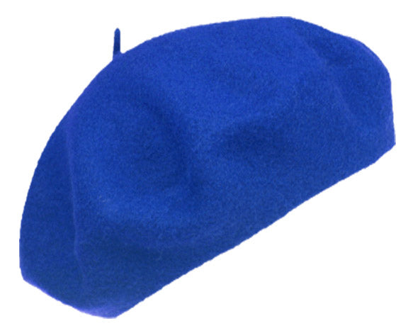 Classic Wool Beret (Royal)