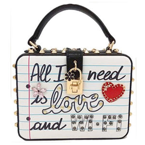 All I Need is Love and WiFi Handbag