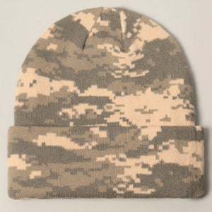 Unisex Camouflage Beanie