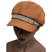 Load image into Gallery viewer, Rhinestone Page Boy Hat