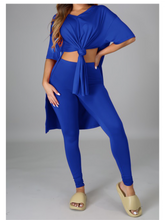 Load image into Gallery viewer, Tunic &amp; Legging Set (Royal)