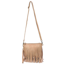 Load image into Gallery viewer, Stone Fringe Crossbody/Wristlet/Clutch
