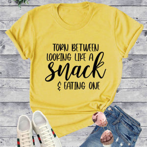 Snack T Shirt (Gold)