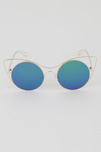 Load image into Gallery viewer, Round Metal Frame Cat Eye Sunglasses