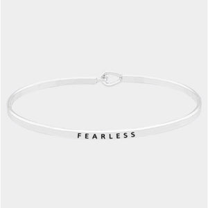 Fearless Bangle Bracelet