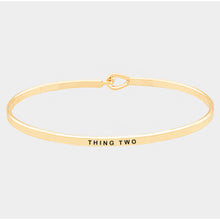 Load image into Gallery viewer, Thing Two Bangle Bracelet